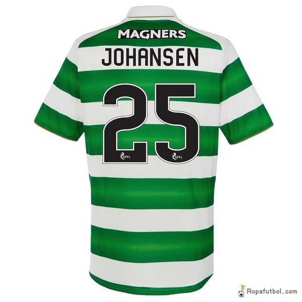 Camiseta Celtic Replica Primera Ropa Johansen 2016/17 Verde